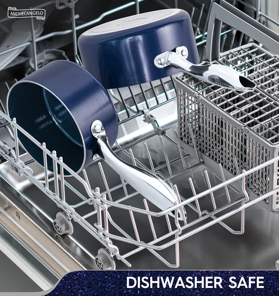 Bộ 2 nồi sốt chống dính phủ Ceramic - Màu xanh - Ảnh 5