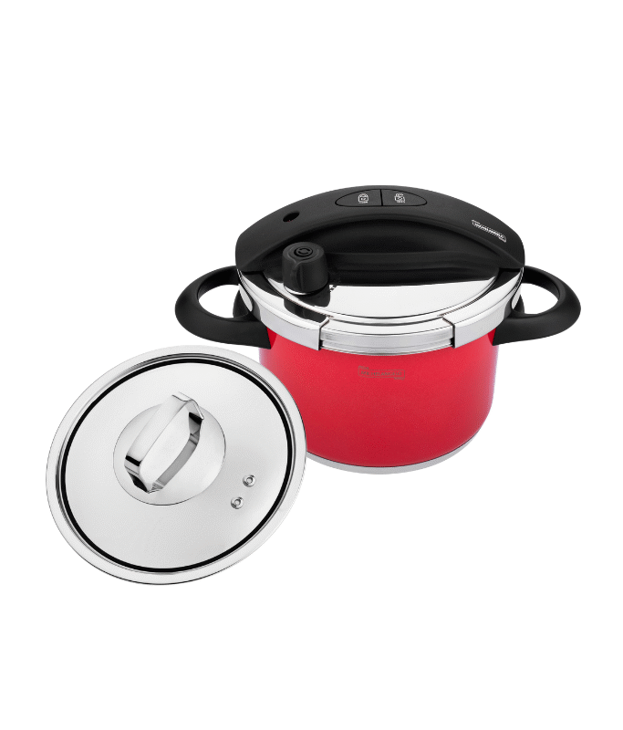 Michelangelo Ruby 4L pressure cooker (red)